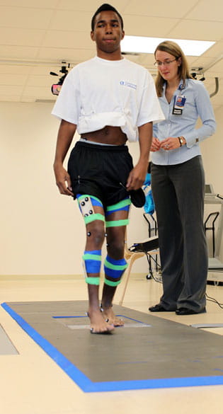 Young man in Physical Therapy